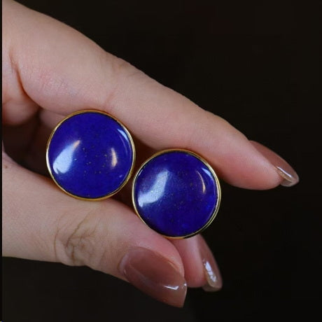 Lapis Lazuli Earrings (Ear Clips)